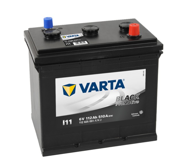 Kravas a/m akumulators VARTA Promotive HD I11 6V 112Ah(c20) 510A(EN) 260x175x238mm 0/1 B01