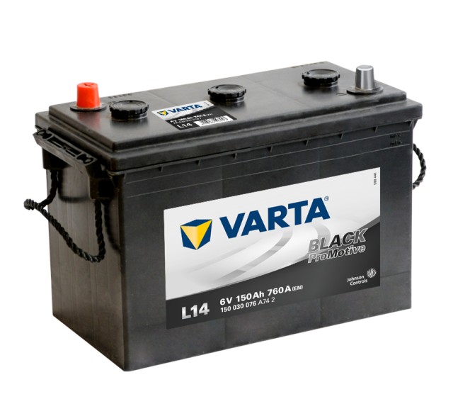 Kravas a/m akumulators VARTA Promotive HD L14 6V 150Ah(c20) 760A(EN) 333x175x235mm 0/1 B11