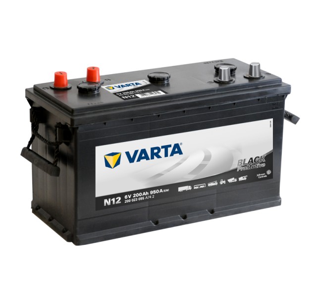 Kravas a/m akumulators VARTA Promotive HD N12 6V 200Ah(c20) 950A(EN) 403x175x235mm 0/20 B11