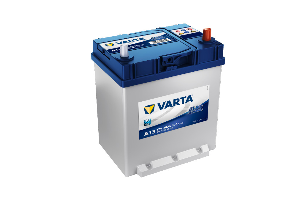 Akumulators VARTA Blue Dynamic A13 12V 40Ah(c20) 330A(EN) 187x127x207mm 0/3 B01