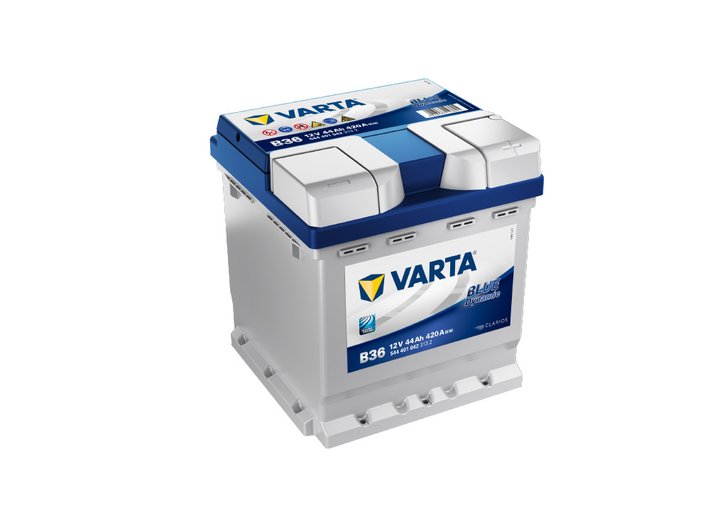 Akumulators VARTA Blue Dynamic B36 12V 44Ah(c20) 420A(EN) 175x175x190mm 0/1 B13
