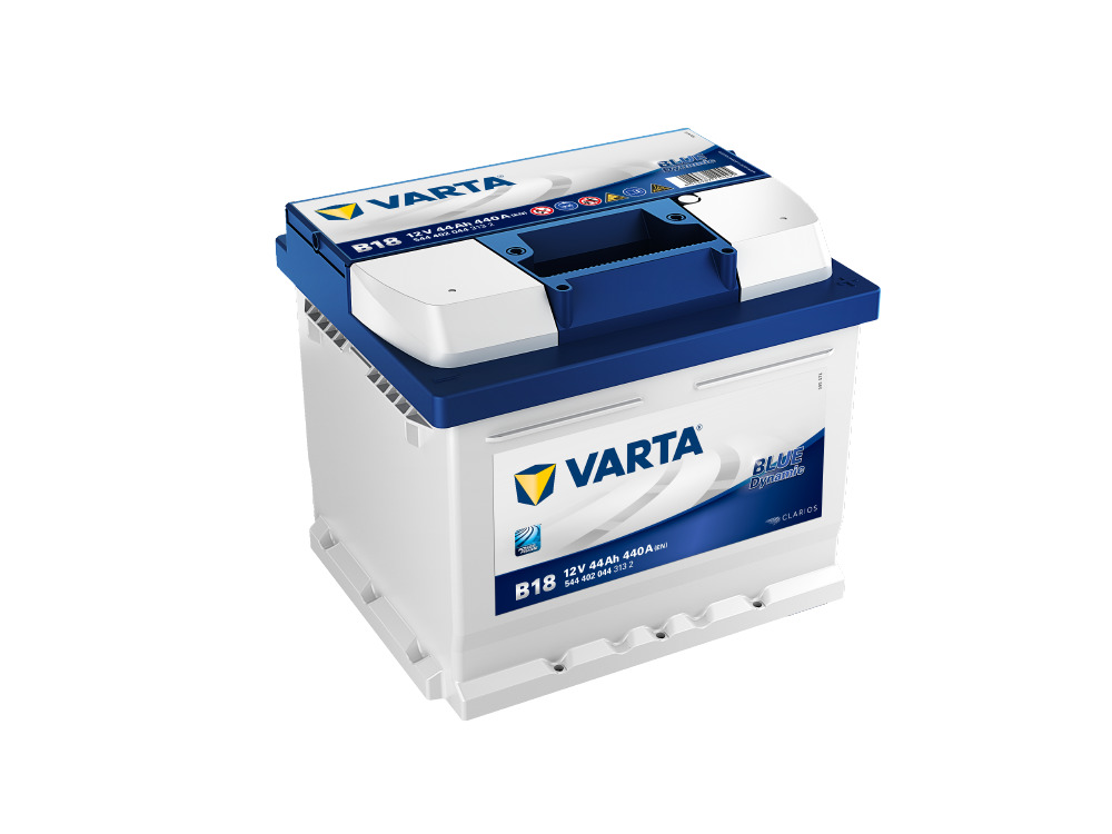 Akumulators VARTA Blue Dynamic B18 12V 44Ah(c20) 440A(EN) 207x175x175mm 0/1 B13