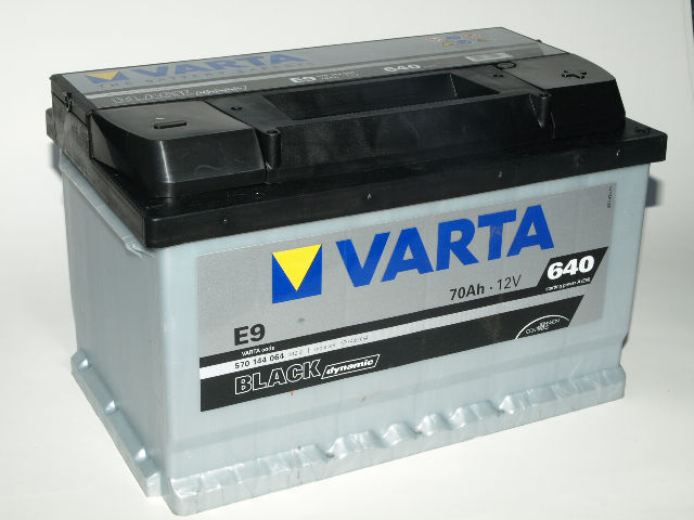 Akumulators VARTA Black Dynamic E9 12V 70Ah(c20) 640A(EN) 278x175x175mm 0/1 B13