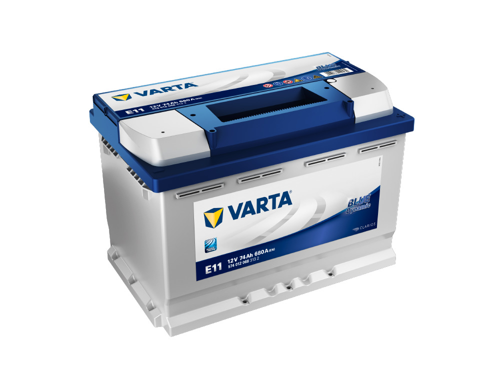 Akumulators VARTA BLUE DYNAMIC E11 12V 74Ah 680A (EN) 278x175x190 0/1