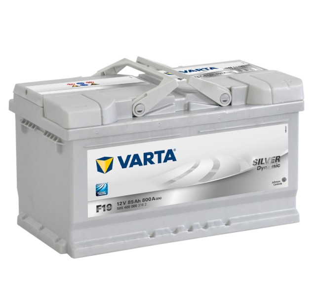 Akumulators VARTA Silver Dynamic F19 12V 85Ah(c20) 800A(EN) 315x175x190mm 0/1 B13