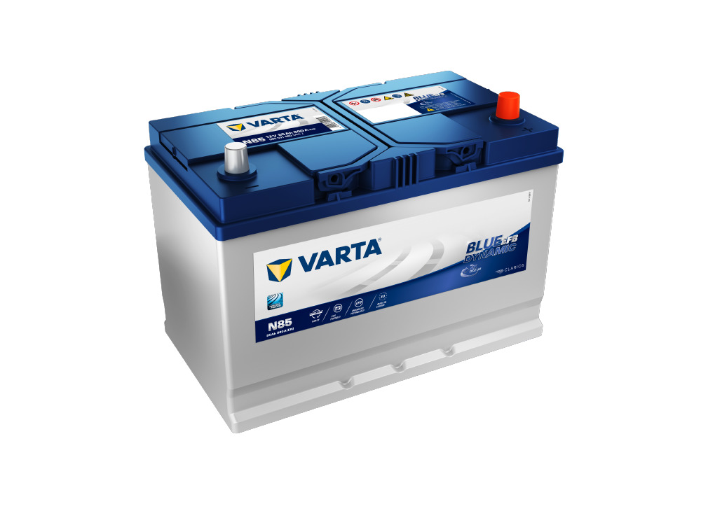 Akumulators VARTA Blue Dynamic EFB N85 12V 85Ah 800A(EN) 306x173x225 0/1
