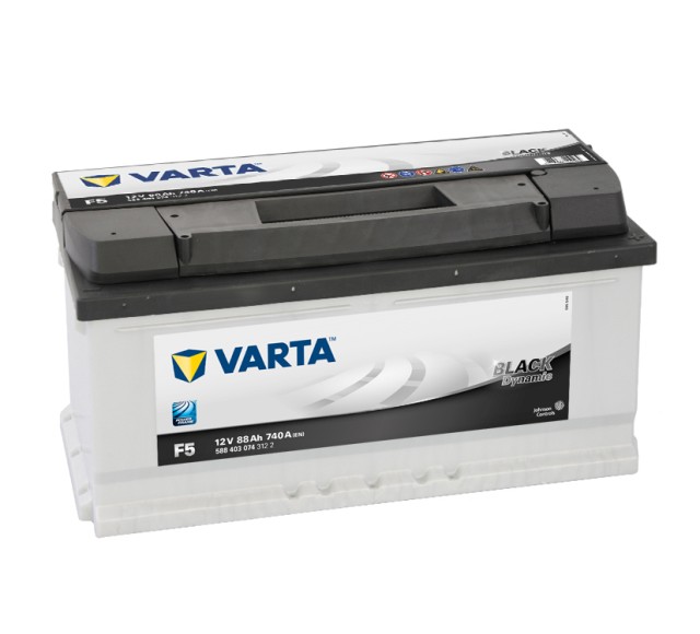 Akumulators VARTA Black Dynamic F5 12V 88Ah(c20) 740A(EN) 353x175x175mm 0/1 B13