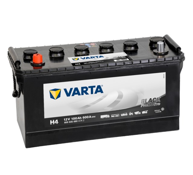 Kravas a/m akumulators VARTA Promotive HD H4 12V 100Ah(c20) 600A(EN) 413x175x220mm 1/1 B00