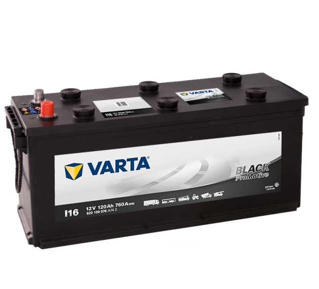 Kravas a/m akumulators VARTA Promotive HD I16 12V 120Ah(c20) 760A(EN) 510x175x235mm 4/1 B03