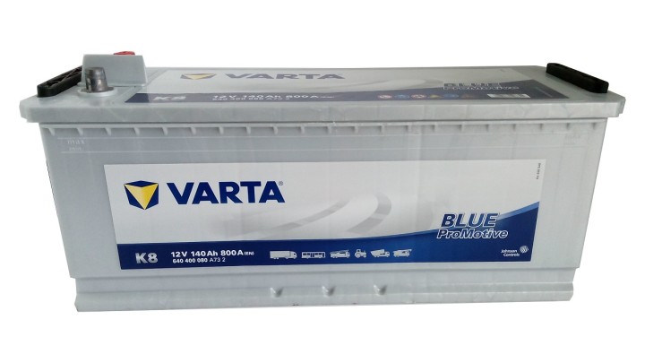 Kravas a/m akumulators VARTA PROMOTIVE BLUE K8 12V 140Ah 800A (EN) 513x189x223 3/1