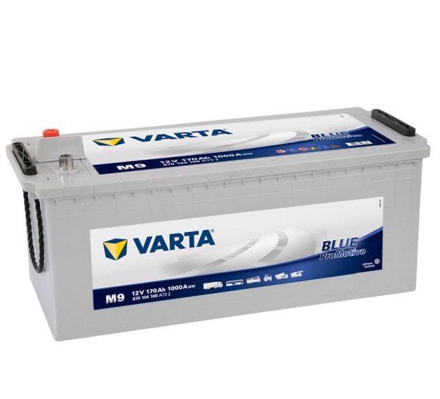 Kravas a/m akumulators VARTA Promotive SHD M9 12V 170Ah(c20) 1000A(EN) 513x223x223mm 3/1 B03
