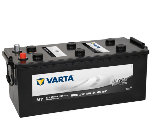 Kravas a/m akumulators VARTA Promotive HD M7 12V 180Ah(c20) 1100A(EN) 513x223x223mm 4/1 B03