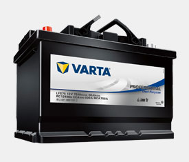 Akumulators  VARTA PROFESSIONAL LFS75 12V 75Ah, 272x175x225, 1/1
