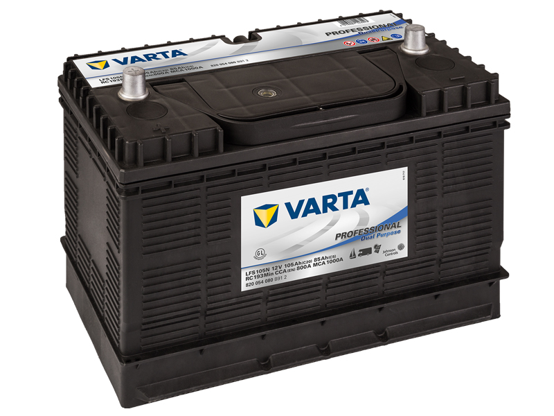 Akumulators VARTA Professional DC LFS105N 12V 105Ah(c20) 800A(EN) 330x172x238mm 9/1 B01