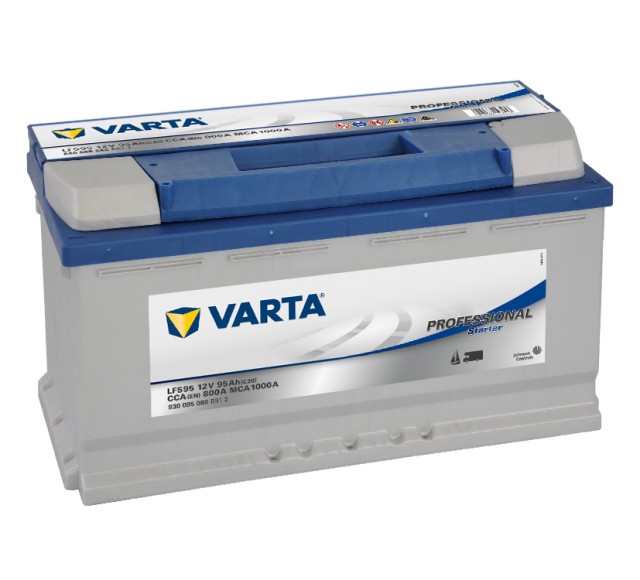 Akumulators  VARTA PROF. STARTER 100 LFS95 12V 95Ah 800A (EN), 353x175x190, 0/1
