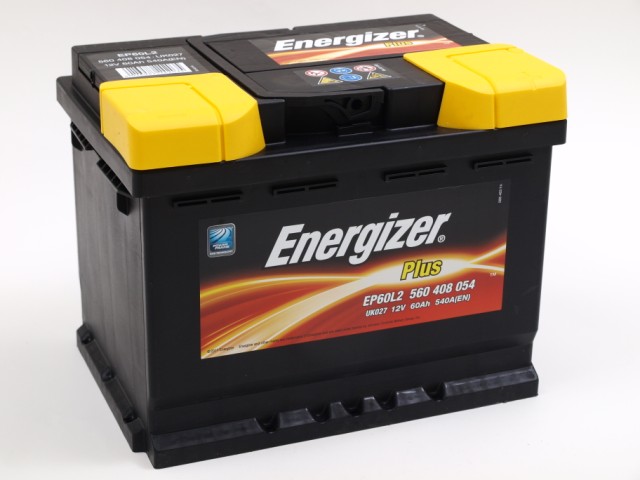 Akumulators ENERGIZER Plus EP60-L2 = D24 12V 60Ah 540A(EN) 242x175x190 0/1