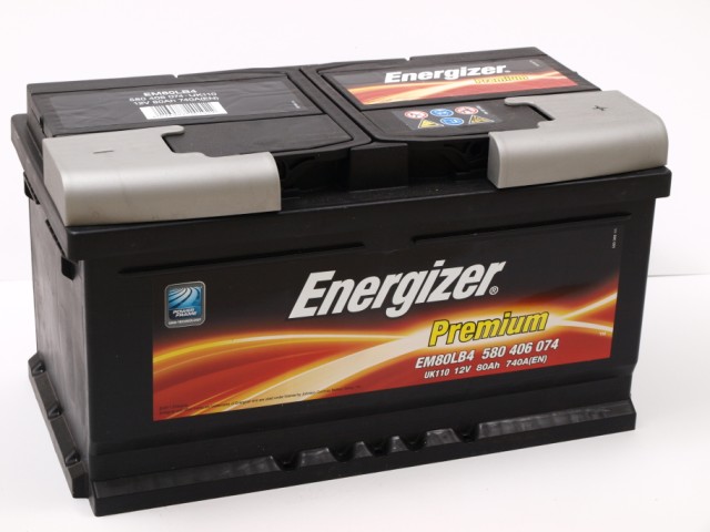 Akumulators ENERGIZER Premium EM80-LB4 = F17 12V 80Ah 740A(EN) 315x175x175 0/1