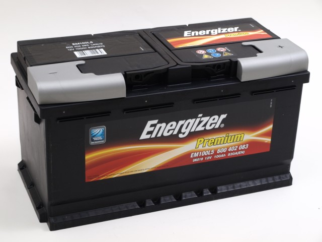Akumulators ENERGIZER Premium EM100-L5 = H3 12V 100Ah 830A(EN) 353x175x190 0/1