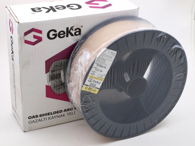 Metināšanas stieple GEKA SG2 (ER70S-6) D300 PLW 0.8x15kg