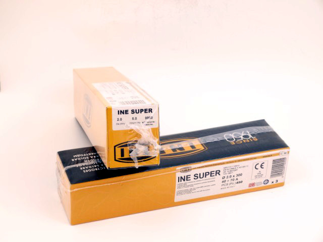 Rutila elektrodi INE SUPER 2.0mm350, AWS A5.1 E6013, DB10.064.02/01 TUV 09671, paka 5kg