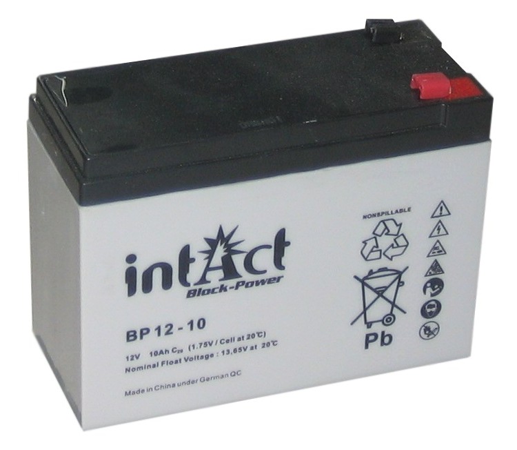 Intact Block-Power 12 V 10Ah (c20) 151x65x117 3/S-4.8 IZPARD