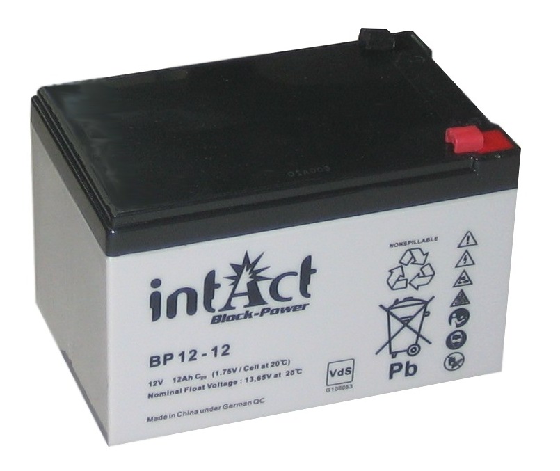 Intact Block-Power 12 V 12Ah (c20) 151x98x101 3/S-4.8