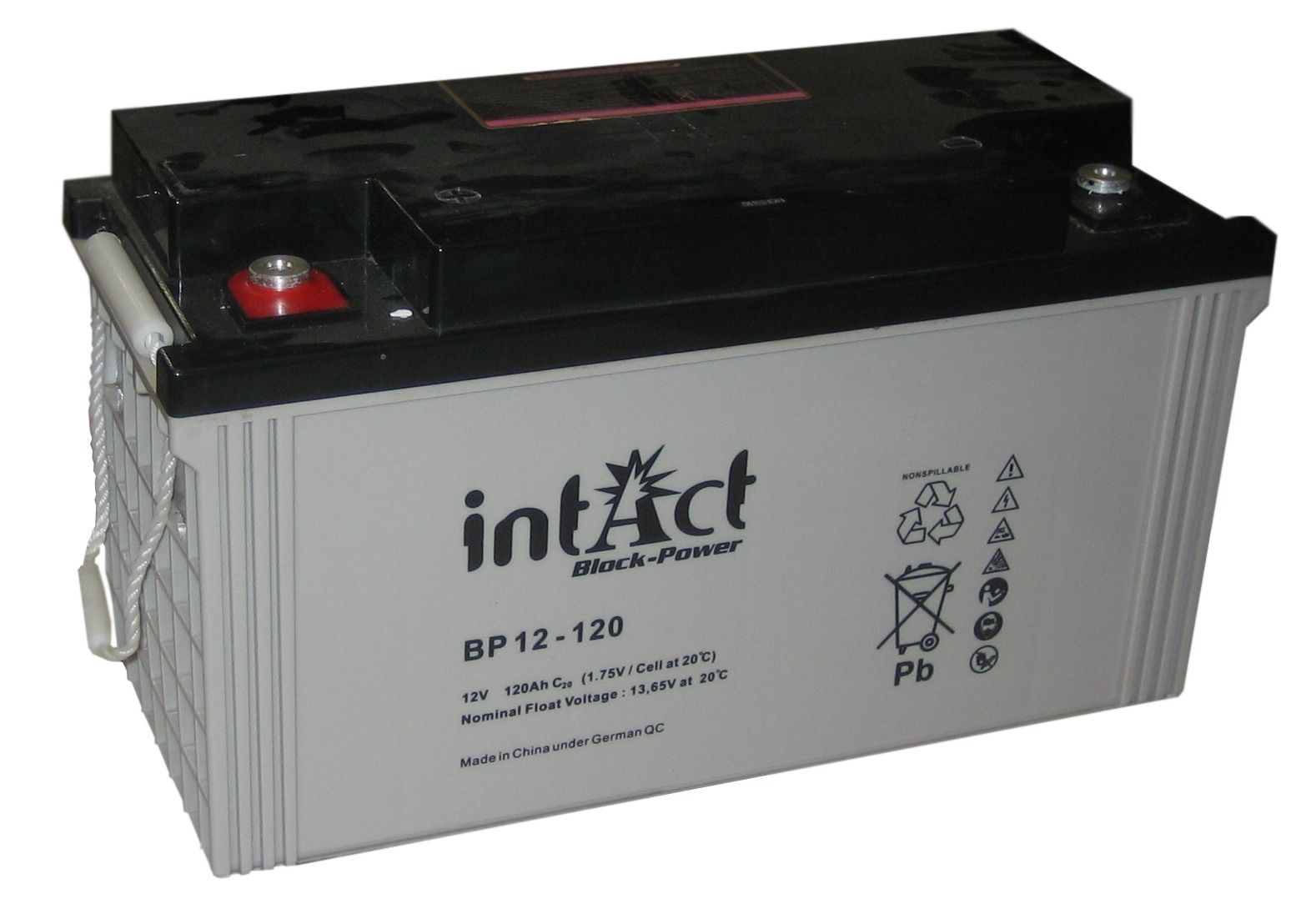 Intact Block-Power 12 V 120Ah (c10) 408x177x225 1/F-M8