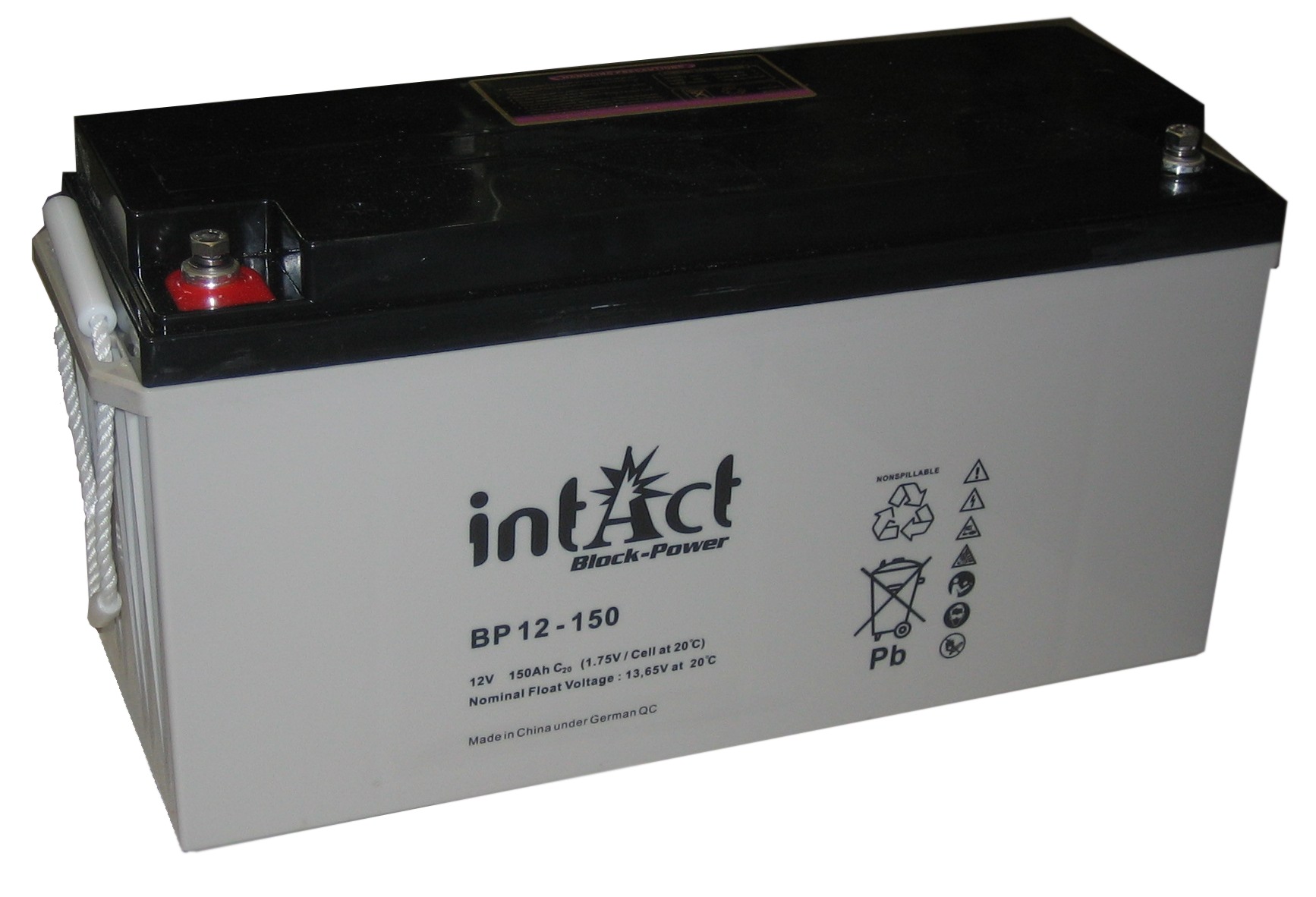 Intact Block-Power 12 V 150Ah (c10) 483x170x238 1/F-M8
