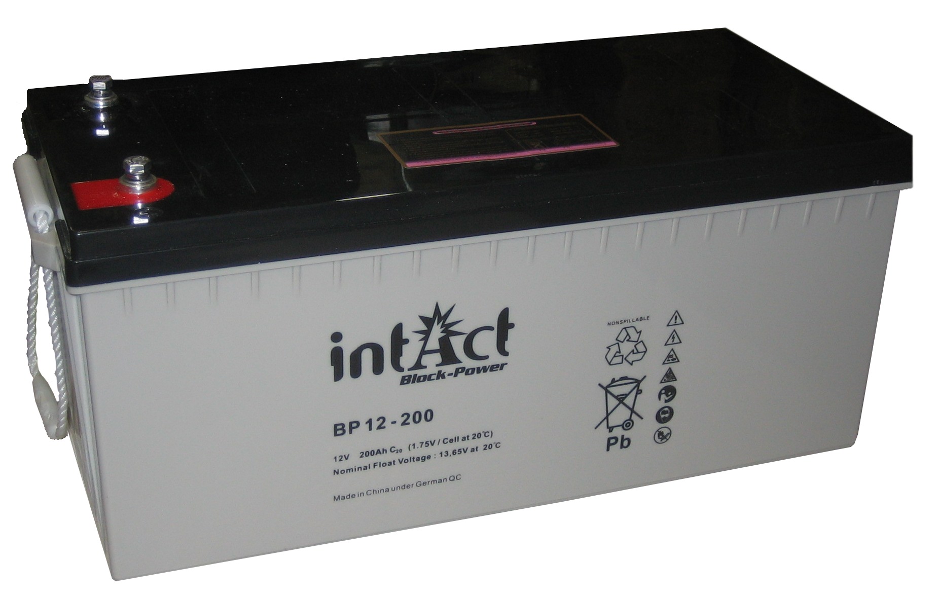 Intact Block-Power 12 V 200Ah (c10) 522x240x224 4/F-M8