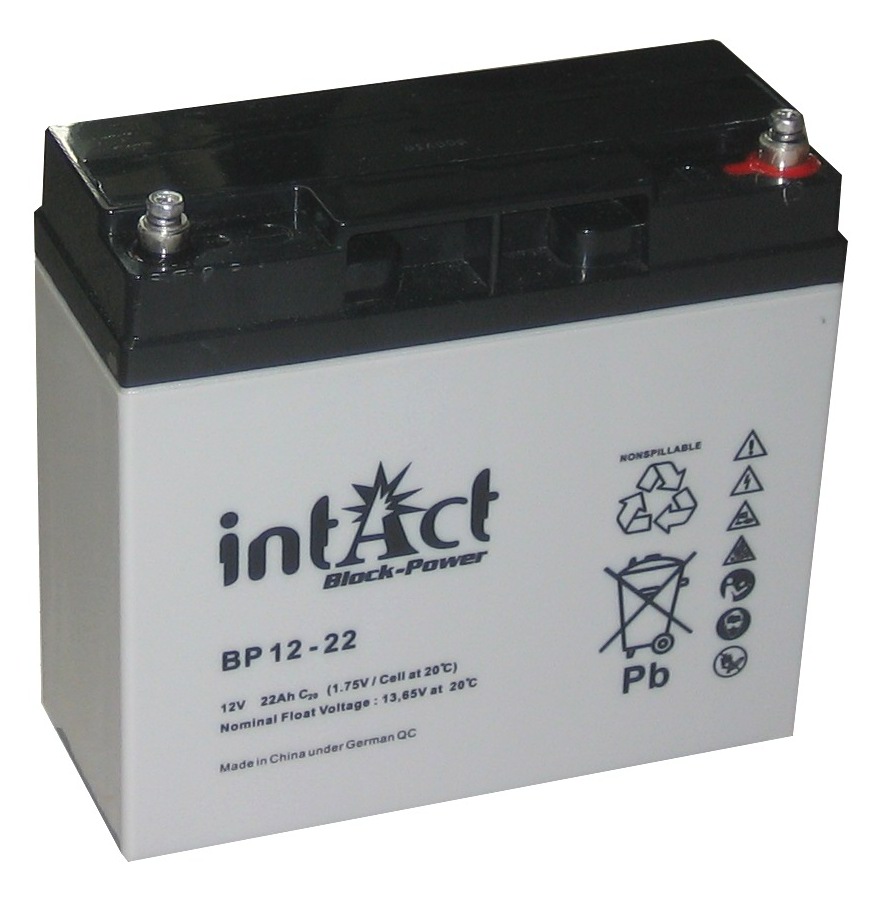 Akumulators Intact Block-Power 12 V 22 AH c20, 181x76x167