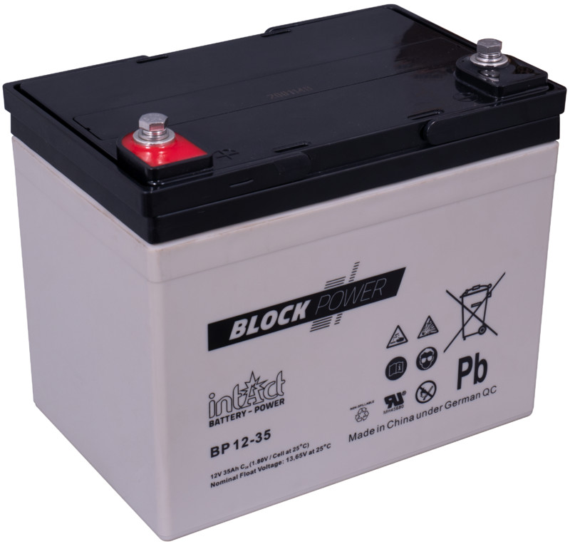 Akumulators Intact Block-Power 12 V 33 AH c20, 195x130x180