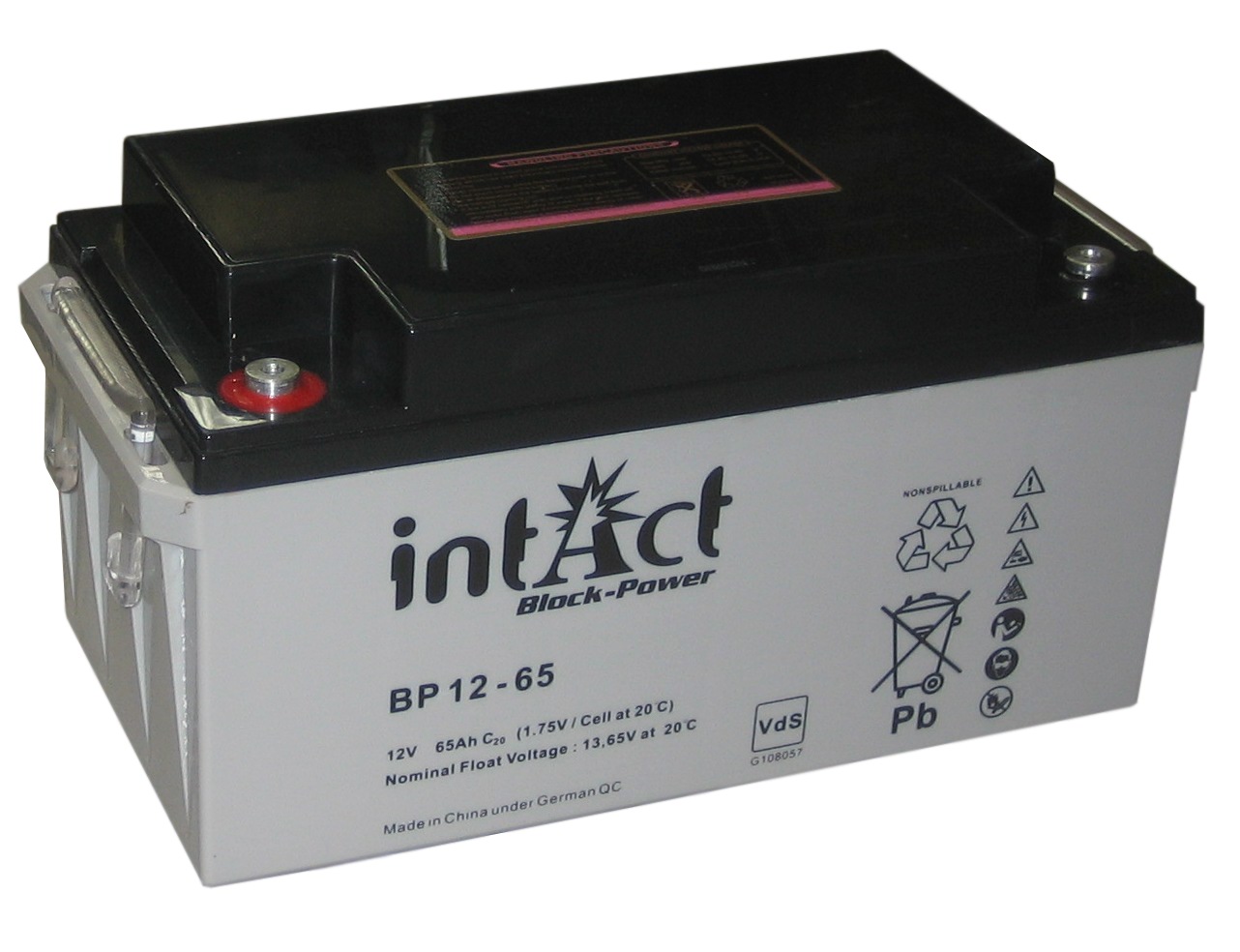 Intact Block-Power 12 V 65Ah (c20) 348x167x178 1/F-M6