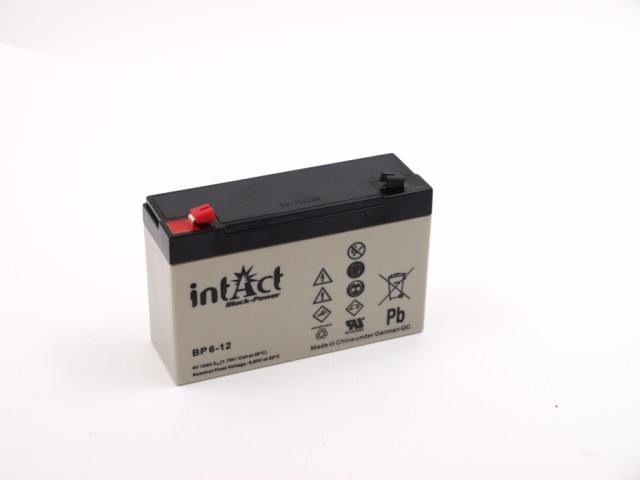 Intact Block-Power 6 V 12Ah (c20) 151x50x100 1/S-4.8