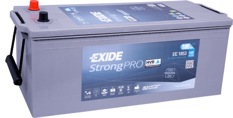 Akumulators EXIDE HVR Strong PRO EE1853 12V 185Ah 1100A(EN) 513x223x223 3/1