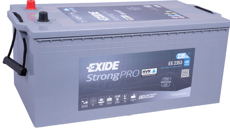 Akumulators EXIDE HVR Strong PRO EE2353 12V 235Ah 1200A(EN) 518x279x240 3/1