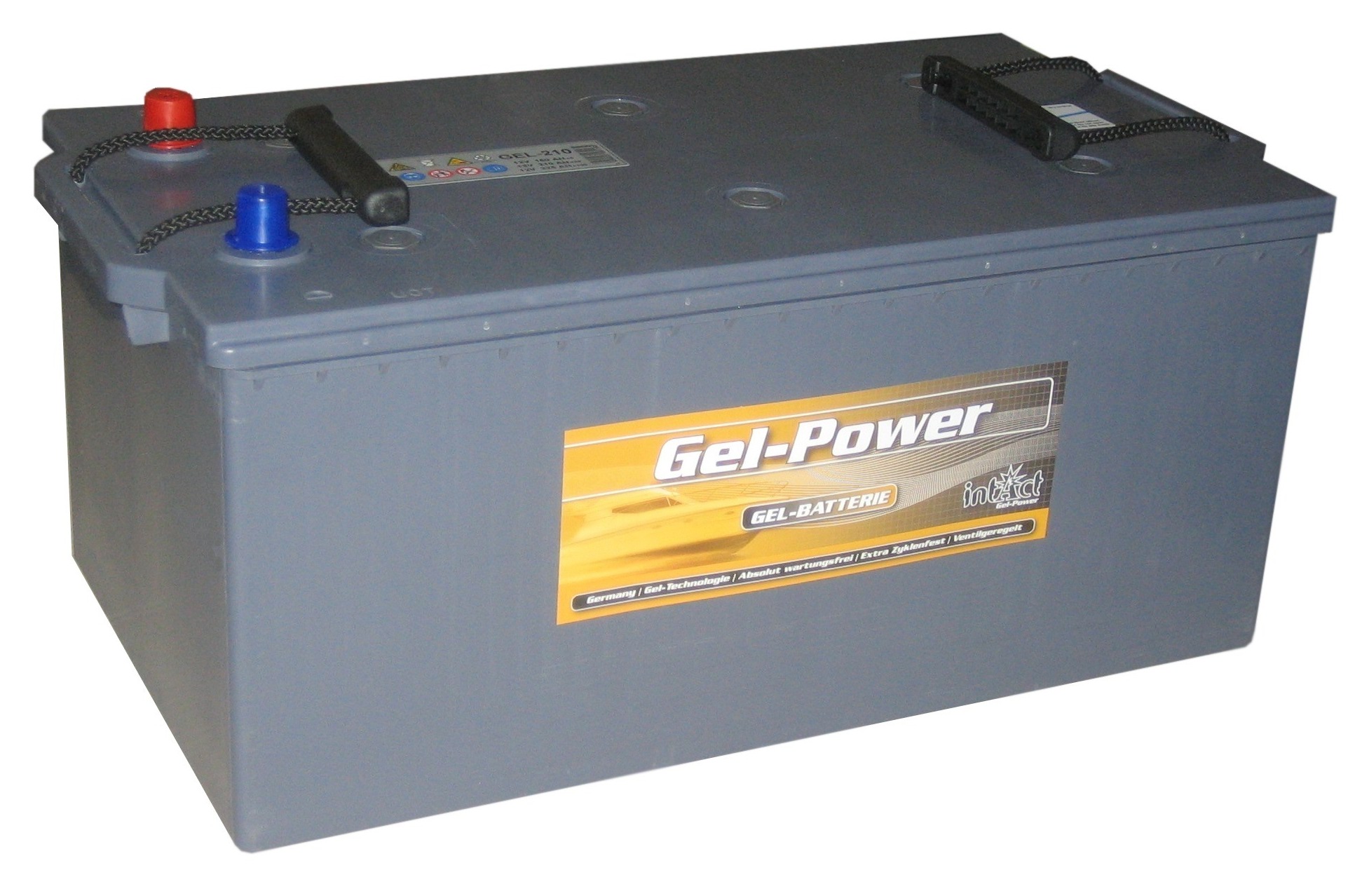 Intact Gel-Power 12 V 160Ah (c5), 210Ah (c20), 230Ah (c100) 518x276x242 3/1