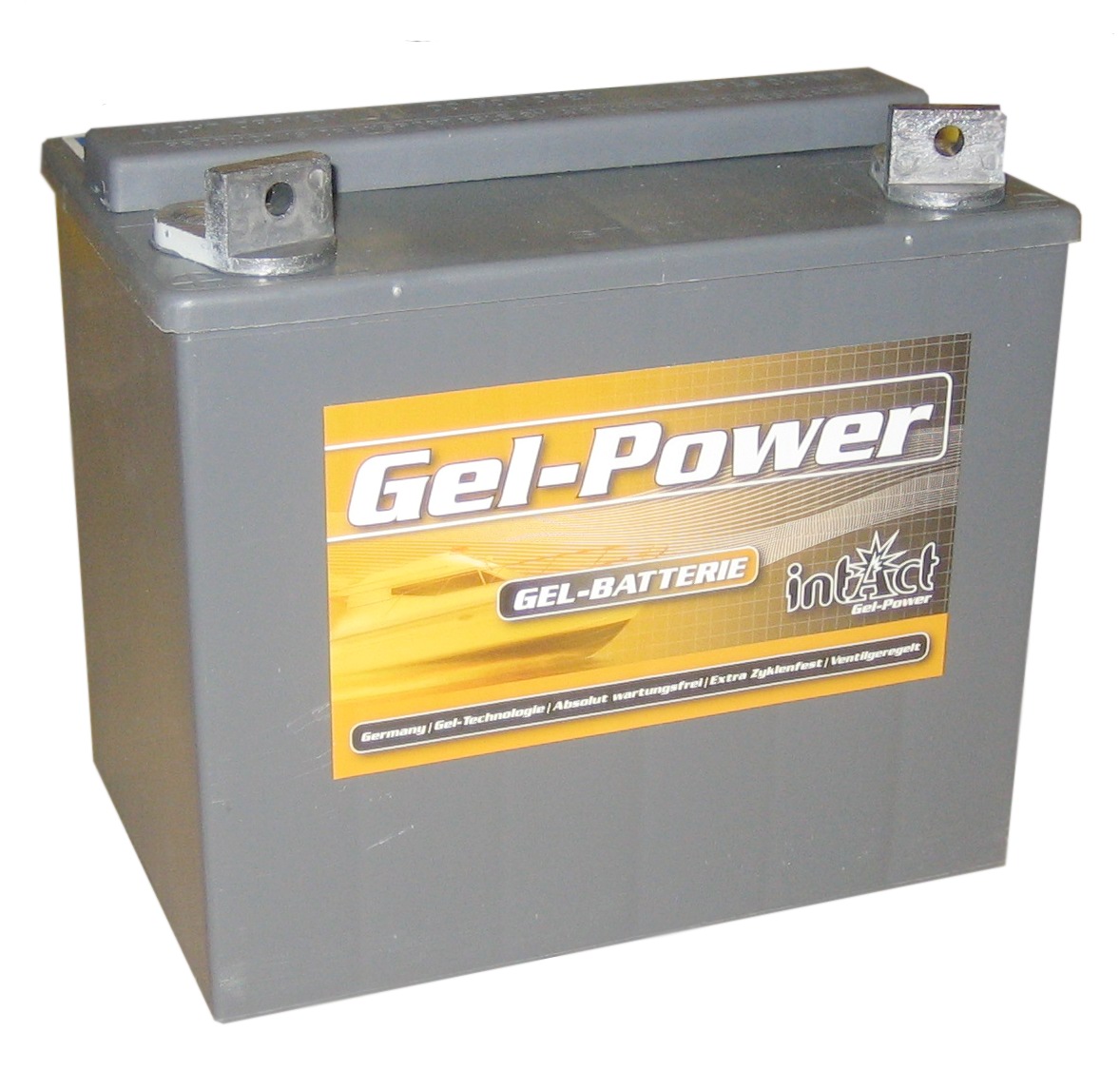 Intact Gel-Power 12 V 25Ah (c5), 30Ah (c20), 32Ah (c100) 197x132x186 1/19