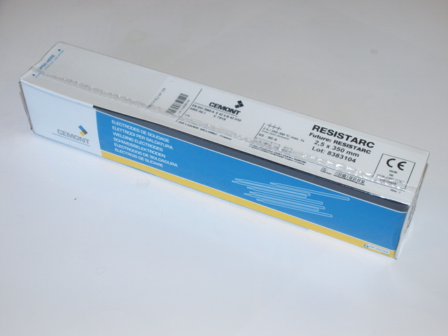 Elektrodi RESISTARC 3.25x450, 5.5kg paka, AWS A5.1: E7018-1  IZPĀRDOŠANA